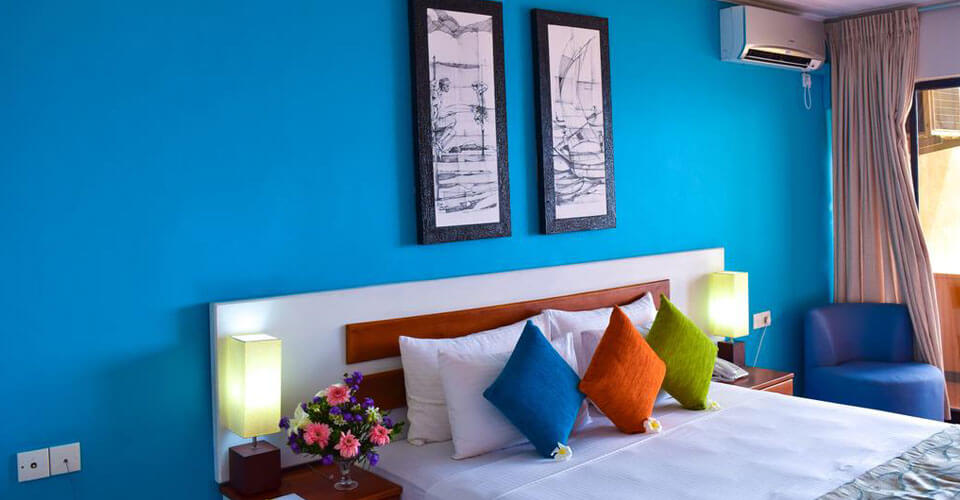 The standard rooms at the Fisherman's Bay Hotel, Weligama