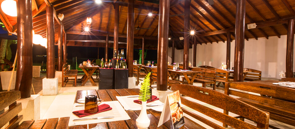 A relaxed environment to enjoy seafood