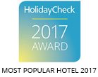 Most Popular Hotel 2017