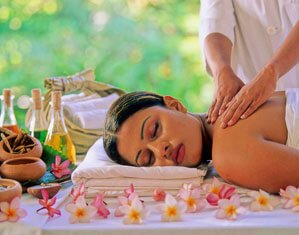The Ayurveda Spa at The Palms Hotel in Beruwala