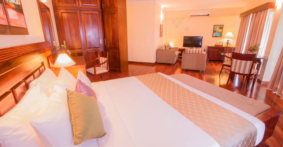Seaview Suite Rooms at The Palms Hotel in Beruwala, Sri Lanka